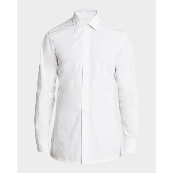 Givenchy 'Oxford' White Cotton Sport Shirt Size 42 - NWT - Picture 1 of 4